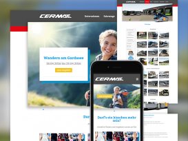 Responsive Website von Cermak Reisen